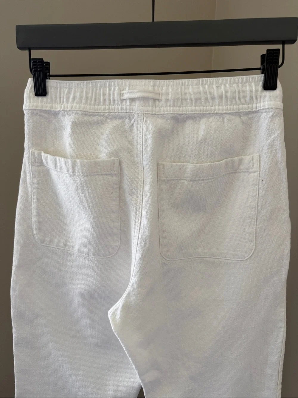 Zara Men's White Textured Pants Size Small